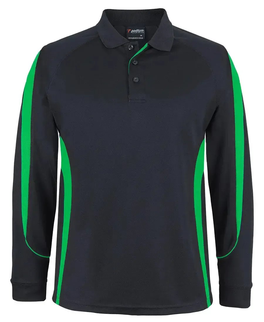 Jb's Bell Long Sleeve Polo Shirt 7BELL